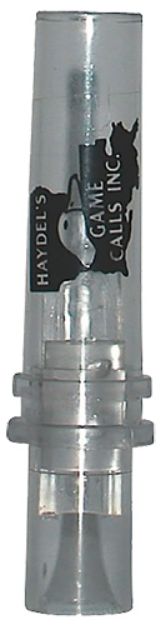 Picture of Haydel's Game Calls Wood Duck Squealer Open Call Wood Duck Sounds Attracts Ducks Clear Plastic 