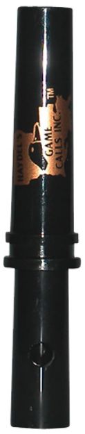 Picture of Haydel's Game Calls Variable Tone Open Call Double Reed Mallard Hen Sounds Attracts Ducks Black Acrylic 