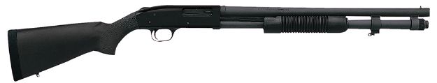 Picture of Mossberg 590A1 Tactical 12 Gauge 81 3" 20" Heavy-Walled Barrel, Parkerized Finish, Drilled & Tapped Receiver, Mil-Spec Construction W/Metal Trigger Guard & Safety, Synthetic Stock 