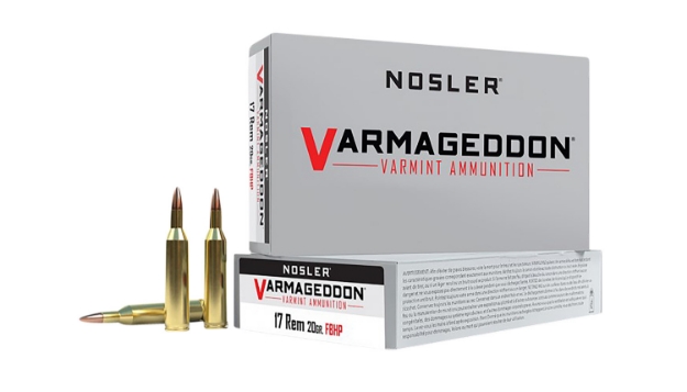 Picture of Nosler Varmageddon Varmint 17 Rem 20 Gr Flat Base Hollow Point (Fbhp) 20 Per Box/ 20 Cs 