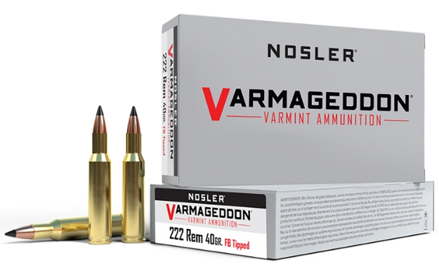 Picture of Nosler Varmageddon Varmint 222 Rem 40 Gr Flat Base Tipped (Fbt) 20 Per Box/ 20 Cs 