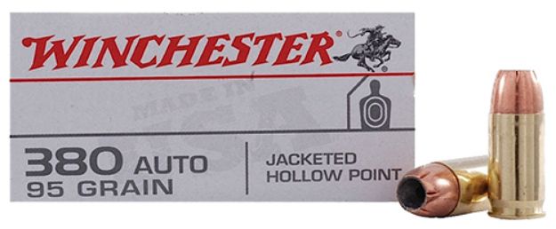 Picture of Winchester Ammo Usa Defense 380 Acp 95 Gr Jacketed Hollow Point (Jhp) 20 Per Box/ 10 Cs 