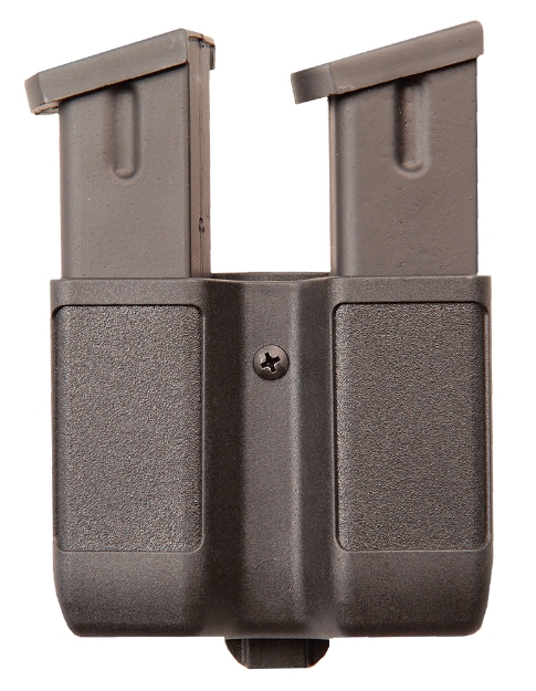 Picture of Blackhawk Double Mag Case Black Polymer Belt Clip Compatible W/ Double Stack 9Mm/10Mm/40/45/357 