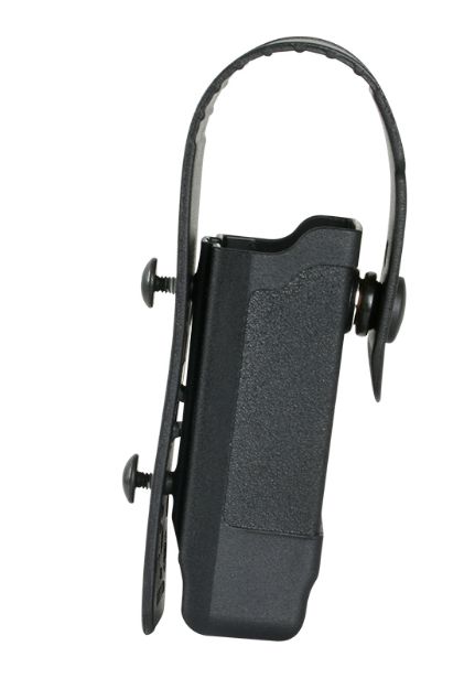 Picture of Blackhawk Tactical Mag Pouch Single Black Polymer Snap Compatible W/ Single Stack Compatible W/ Double Stack 