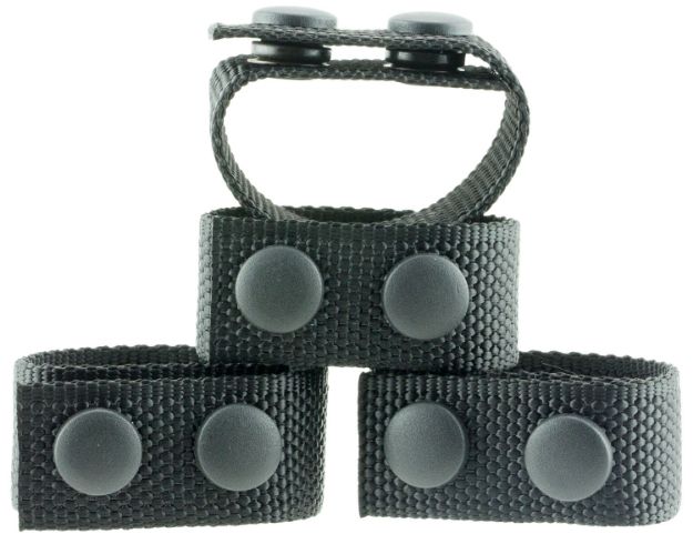 Picture of Blackhawk Belt Keeper 2.25" Black Nylon Snap Mount 