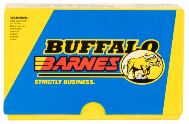 Picture of Buffalo Bore Ammunition Buffalo-Barnes Strickly Business 338 Win Mag 210 Gr Barnes Tipped Tsx Lead Free 20 Per Box/ 12 Cs 