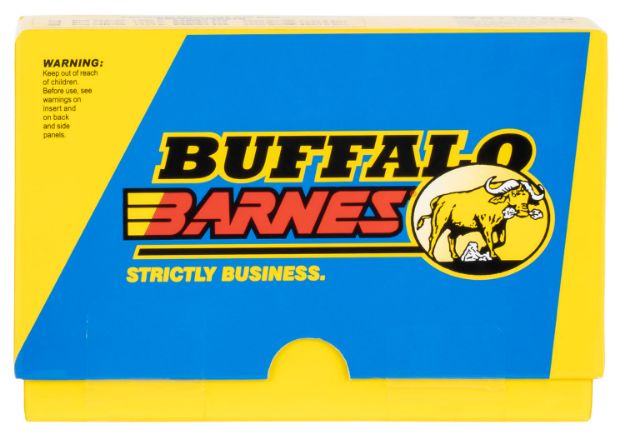 Picture of Buffalo Bore Ammunition Buffalo-Barnes Strickly Business 375 H&H Mag 235 Gr Barnes Tsx Lead Free 20 Per Box/ 12 Cs 