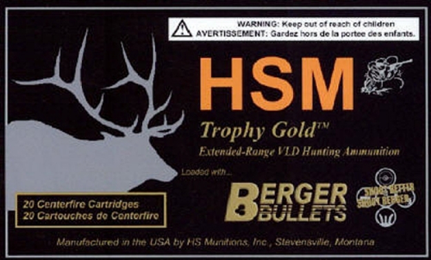 Picture of Hsm Trophy Gold Extended Range 338 Win Mag 300 Gr Berger Hybrid Tactical Open Tip Match (Bhtotm) 20 Per Box/ 20 Cs 