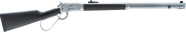 Picture of Taylors & Company 1892 Alaskan Take-Down 44 Rem Mag Caliber With 10+1 Capacity, 20" Barrel, Matte Chrome Metal Finish & Softtouch Black Synthetic Stock Right Hand (Full Size) 