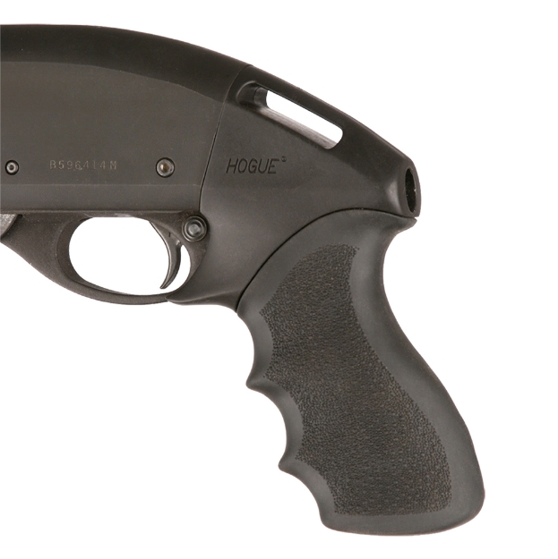 Picture of Hogue Tamer Black Rubber Pistol Grip With Finger Grooves For Remington 870 