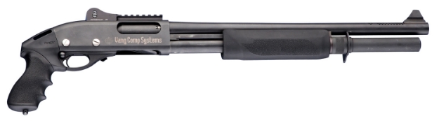 Picture of Hogue Tamer Pistol Grip & Forend Black Rubber With Finger Grooves, Polymer Forend For Remington 870 