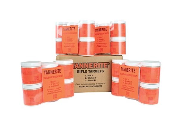 Picture of Tannerite 1/2 Pound Target Impact Enhancement Explosion White Vapor Centerfire Rifle Firearm 0.50 Lb 16 Targets 