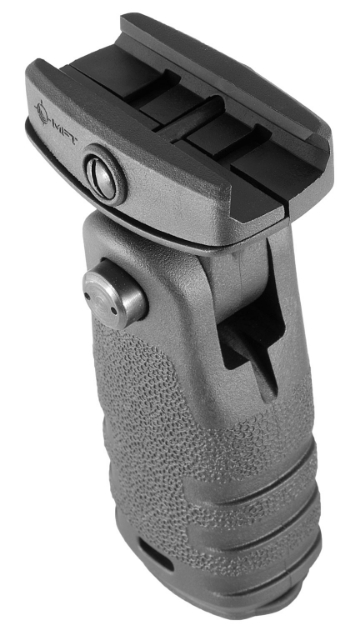 Picture of Mission First Tactical React Vertical Grip Folding Black Polymer For Ar-Platform 