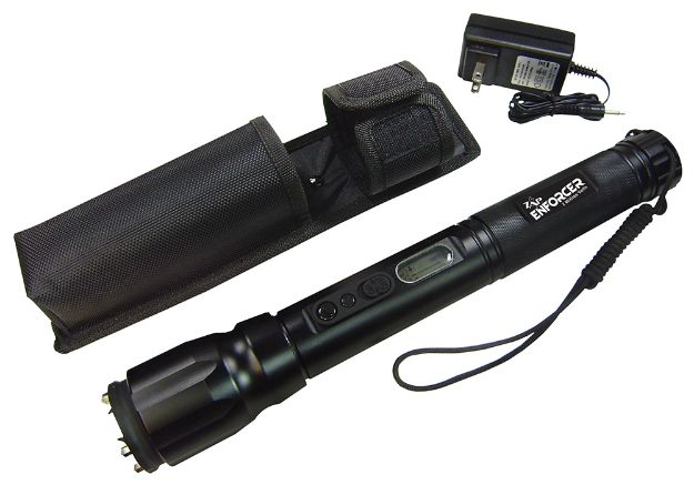 Picture of Zap Enforcer Stun Gun/Flashlight Range Of Close Contact 