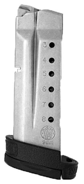 Picture of Smith & Wesson M&P Shield 8Rd 9Mm Luger Magazine For S&W M&P Shield Stainless Steel 