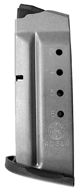 Picture of Smith & Wesson M&P Shield 6Rd 40 S&W Magazine Fits S&W M&P Shield Stainless Steel 