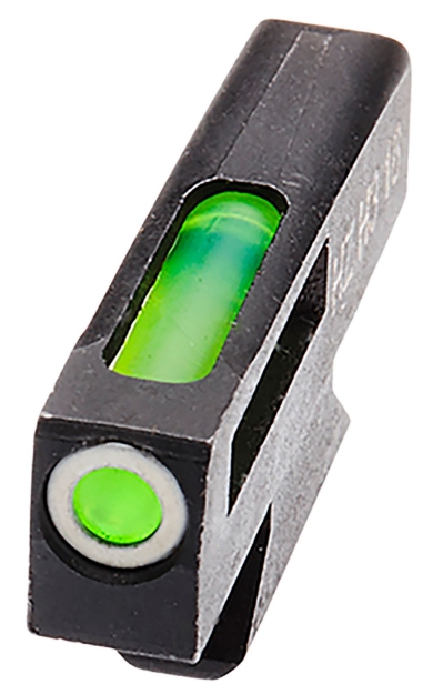 Picture of Hiviz Litewave H3 Tritium/Litepipe S&W Dx Interchangeable Front Sight Front Black | Green Tritium With White Outline Front Sight 