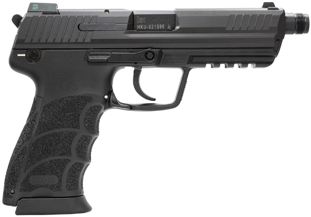 Picture of Hk Hk45 Tactical V1 45 Acp 5.20" 10+1 (2) Black Black Steel Slide Black Interchangeable Backstrap Grip 