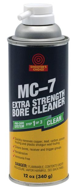 Picture of Shooters Choice  Extra Strength Bore Cleaner Against Copper Build Up, Fouling 12 Oz Foam 