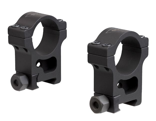 Picture of Trijicon Scope Ring Set Picatinny Rail Extra High 30Mm Tube Black Hardcoat Anodized Aluminum 