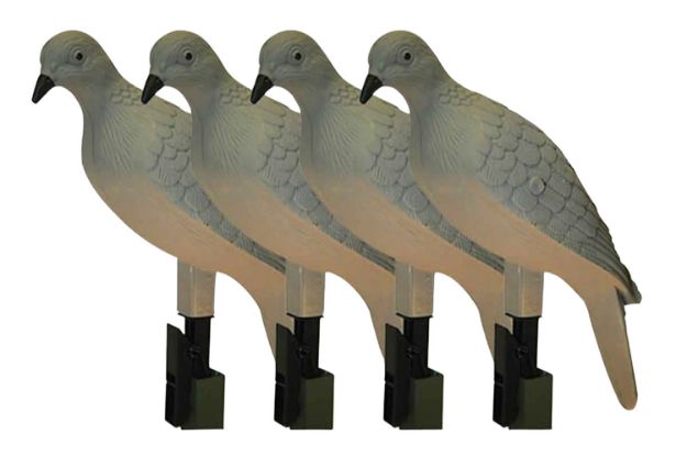 Picture of Mojo Outdoors Clip On Dove Species Natural Plastic 4 Per Pack 