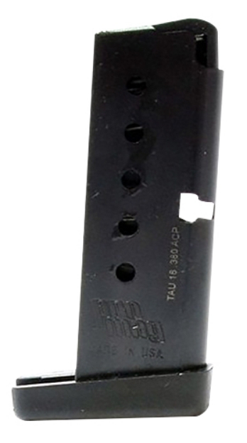 Picture of Promag Standard Blued Steel Detachable 6Rd For 380 Acp Taurus Tcp 