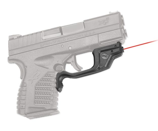 Picture of Crimson Trace Lg469 Laserguard 5Mw Red Laser With 633Nm Wavelength & 50 Ft Range Black Finish For Springfield Xd-S (Except Mod2 Variant) 