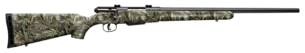 Picture of Savage Arms 25 Walking Varminter 17 Hornet Caliber With 4+1 Capacity, 22" Barrel, Matte Black Metal Finish & Realtree Max-1 Synthetic Stock Right Hand (Full Size) 