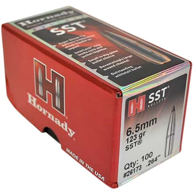 Picture of Hornady Sst Hunting 6.5Mm .264 123 Gr Super Shock Tip (Sst) 