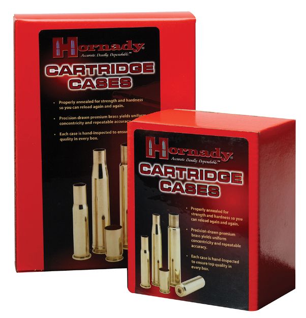 Picture of Hornady Unprimed Cases Cartridge 25-06 Rem Rifle Brass 