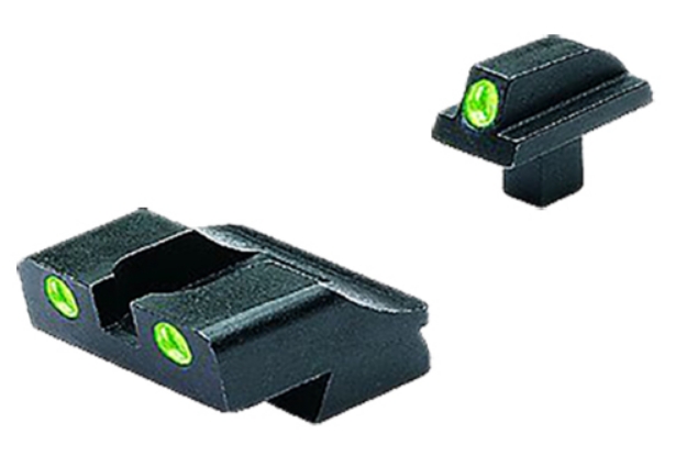 Picture of Meprolight Usa Tru-Dot Black | Green Tritium Front Sight Green Tritium Rear Sight Set 