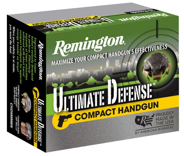 Picture of Remington Ammunition Ultimate Defense Compact Handgun 45 Acp 230 Gr Brass Jacket Hollow Point (Bjhp) 20 Per Box/ 25 Cs 