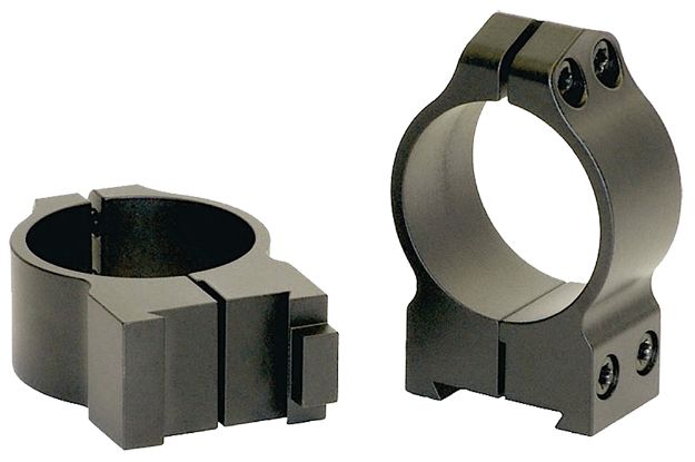 Picture of Warne Maxima Scope Ring Set Fixed For Rifle Cz 550/557 Dovetail Medium 30Mm Tube Matte Black Steel 