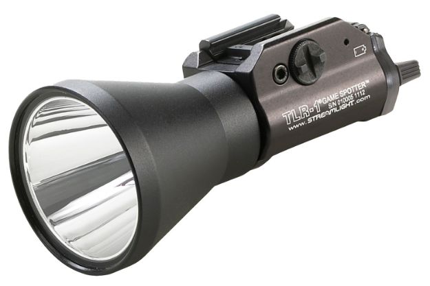 Picture of Streamlight Tlr-1 Game Spotter Black Anodized Aluminum 150 Lumens Green/White Filter 350 Meters Range 