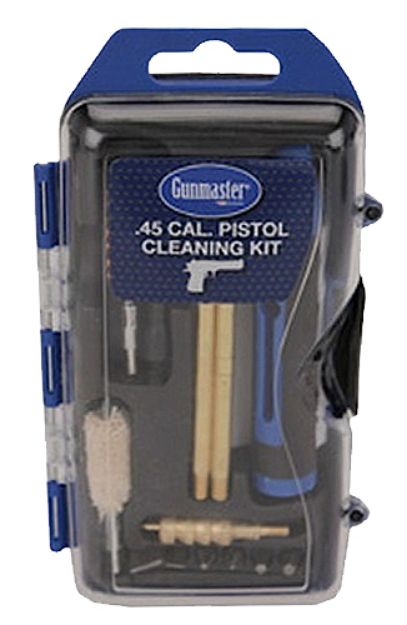 Picture of Dac Gunmaster Cleaning Kit 44 Cal & 45 Cal Pistol/14 Pieces Black/Blue 