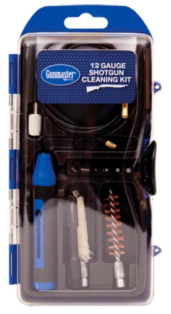 Picture of Dac Gunmaster Cleaning Kit 12 Gauge Shotgun/14 Pieces Black/Blue 