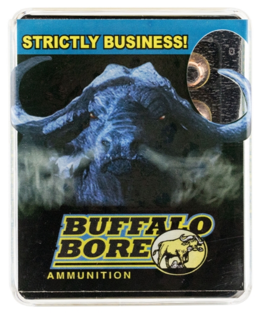 Picture of Buffalo Bore Ammunition Personal Defense Strictly Business 38 Super +P 147 Gr Jacketed Hollow Point (Jhp) 20 Per Box/ 12 Cs 