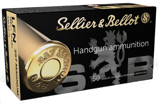 Picture of Sellier & Bellot Handgun Target 357 Mag 158 Gr Lead Flat Nose (Lfn) 50 Per Box/ 20 Cs 