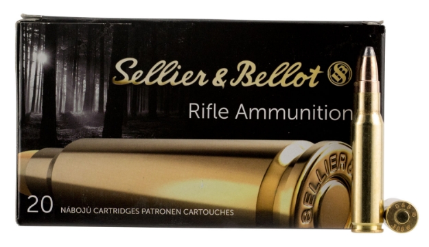 Picture of Sellier & Bellot Rifle 308 Win 180 Gr 2510 Fps Soft Point Cut-Through Edge (Spce) 20 Bx/25 Cs 