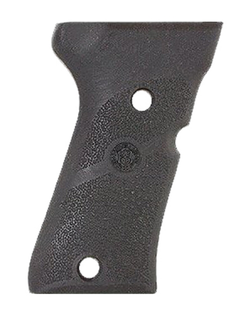 Picture of Hogue Grip Panels Cobblestone Black Rubber For Beretta 92 Compact 