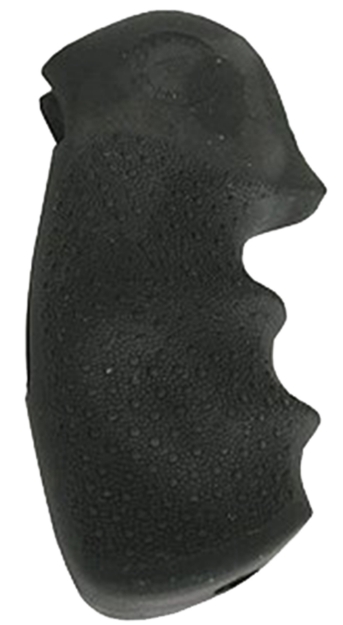 Picture of Hogue Monogrip Finger Grooves Black Rubber Fits S&W N Frame With Round Butt 