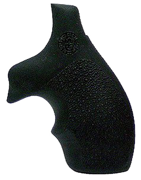 Picture of Hogue Rubber Bantam Black Rubber With Finger Groove For S&W J Frame With Round Butt 