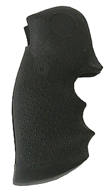 Picture of Hogue Overmolded Monogrip Black Rubber With Finger Grooves For Colt Python 