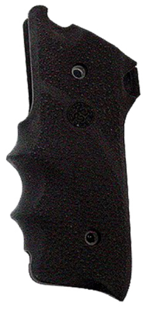 Picture of Hogue Rubber Grip Black With Finger Grooves For Ruger Mark Ii, Iii 