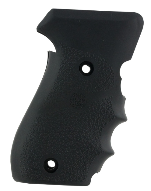 Picture of Hogue Overmolded Grip Cobblestone Black Rubber With Finger Grooves For Sig P220 