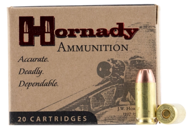 Picture of Hornady Custom Personal Defense 40 S&W 155 Gr Hornady Xtp Hollow Point (Xtphp) 20 Per Box/ 10 Cs 