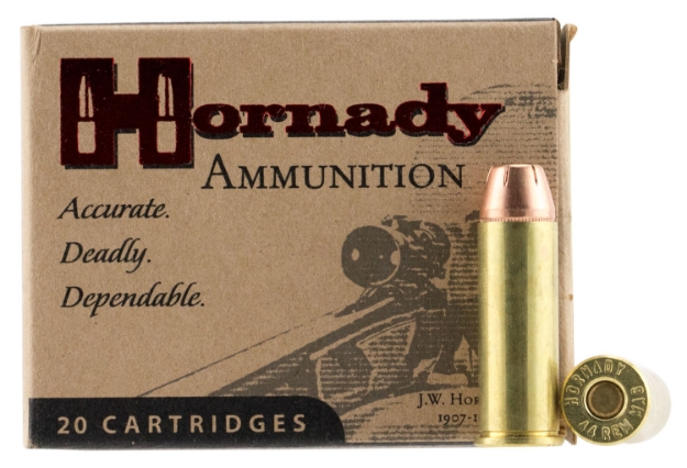 Picture of Hornady Custom Personal Defense 44 Rem Mag 240 Gr Hornady Xtp Hollow Point (Xtphp) 20 Per Box/ 10 Cs 