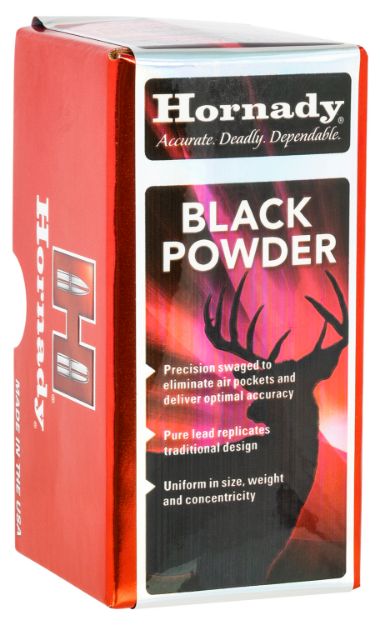 Picture of Hornady Lead Balls Black Powder 58 Cal Lead Ball 50 