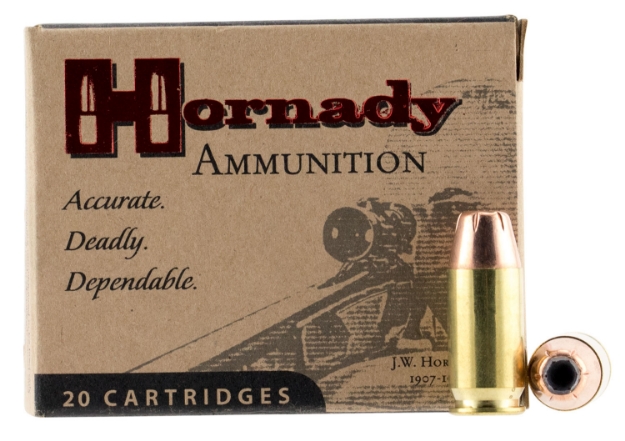 Picture of Hornady Custom Personal Defense 45 Acp +P 230 Gr Hornady Xtp Hollow Point (Xtphp) 20 Per Box/ 10 Cs 