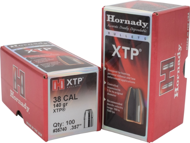 Picture of Hornady Xtp Hunting 38 Cal .357 140 Gr Hollow Point (Hp) 